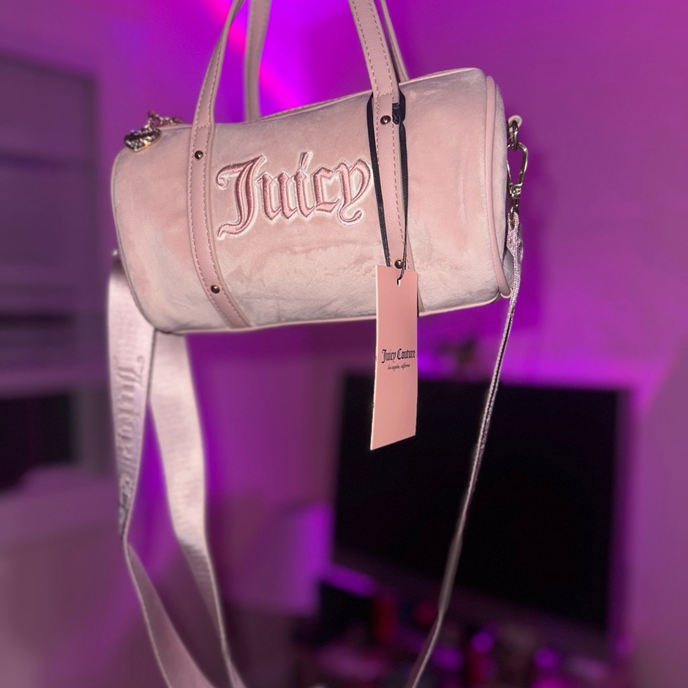 Juicy Couture Blush Pink Barrel Bag NWT